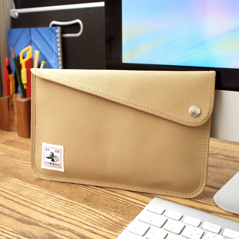 犬印純綿6号帆布 たぶ入れ（小） | タブレットケース,タブレットケース