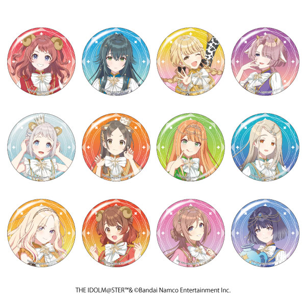 学園アイドルマスター」 ランダム缶バッジ(全12種) | コラボ商品,学園