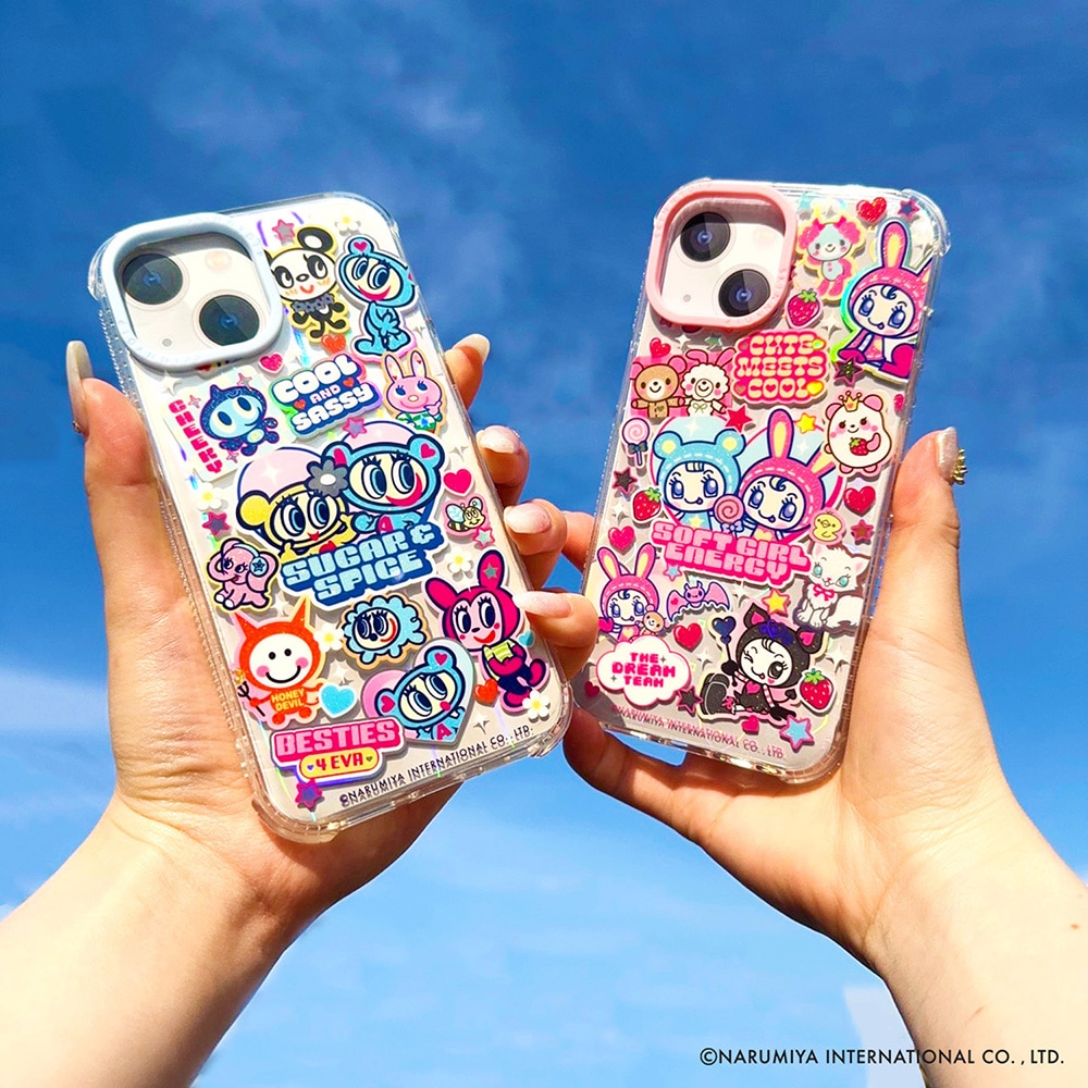 iPhone14/15/16シリーズ用 ケースエンジェルブルー Y2K | iPhone用