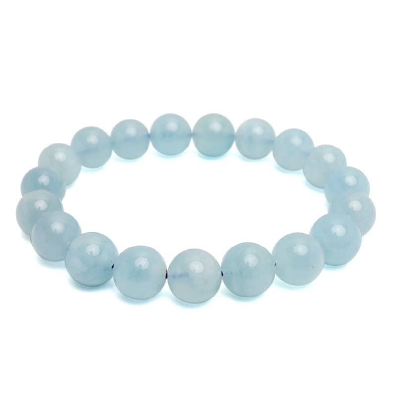 天然アクアマリンブレスレット 11mm [b862-11mm] | ブレスレット
