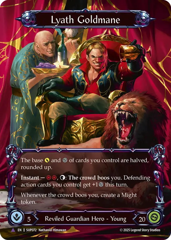 EN】《Cold Foil》[Reviled Guardian] Lyath Goldmane/ライアス