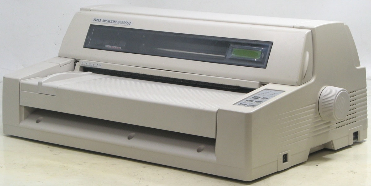 L-353/OKI microline 8480SU2□ドットインパクトプリンター#1◇中古