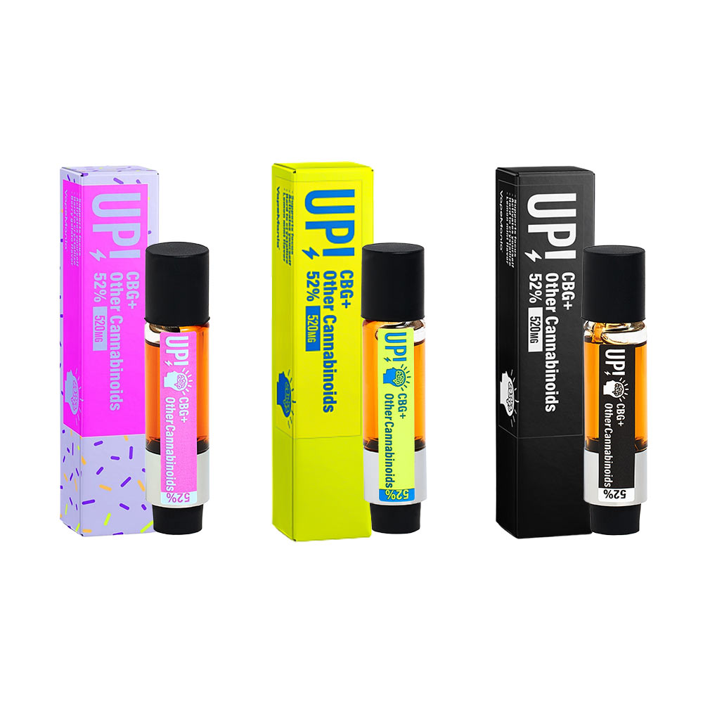 VapeMania オリジナル CBGカートリッジ UP! 1ml Total Cannabinoid