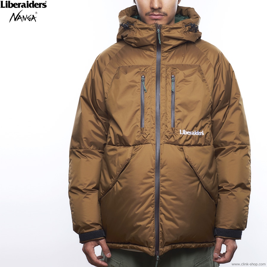 CLINK｜NANGA X LIBERAIDERS AURORA UTILITY DOWN JACKET (COYOTE