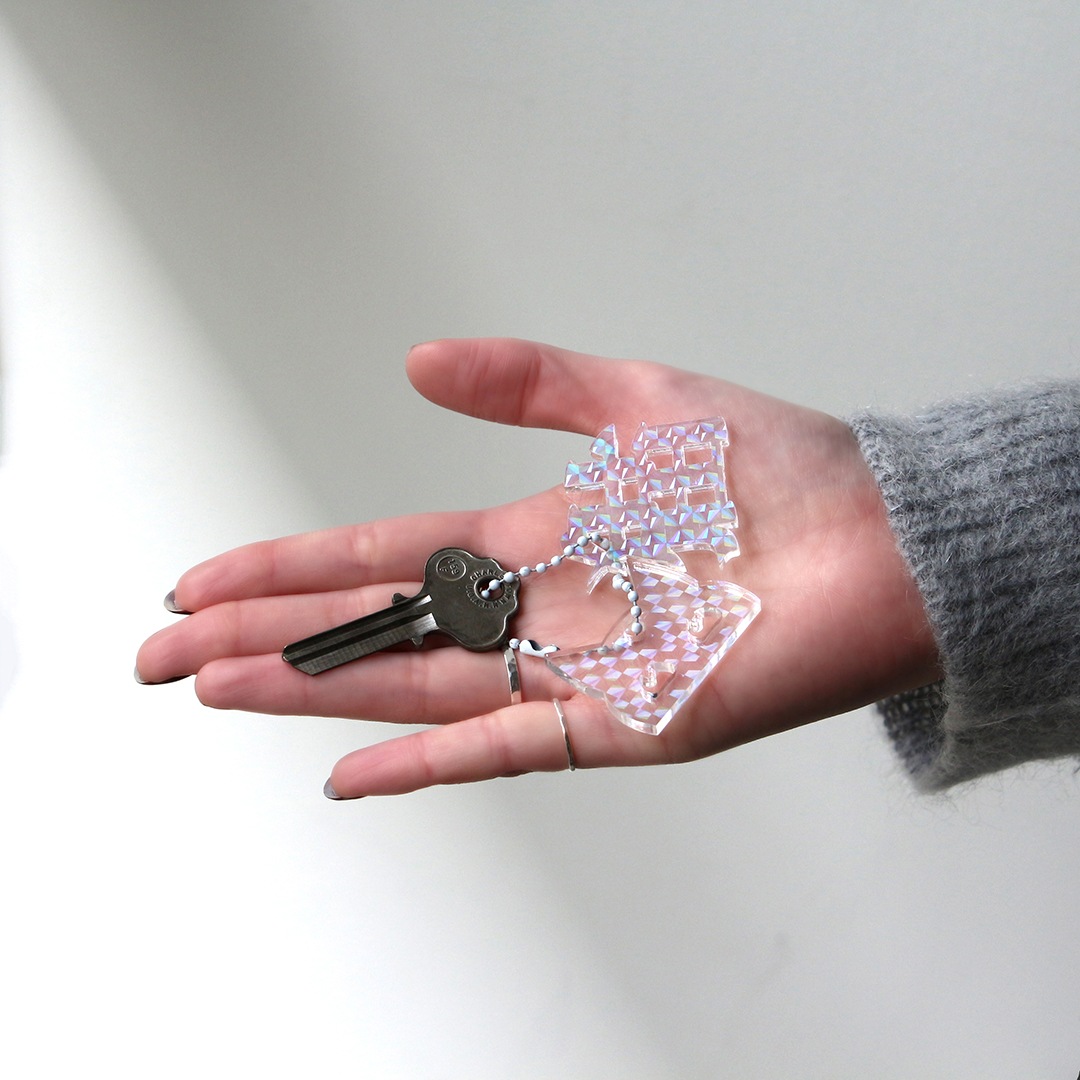 アクリル キーリング 222 