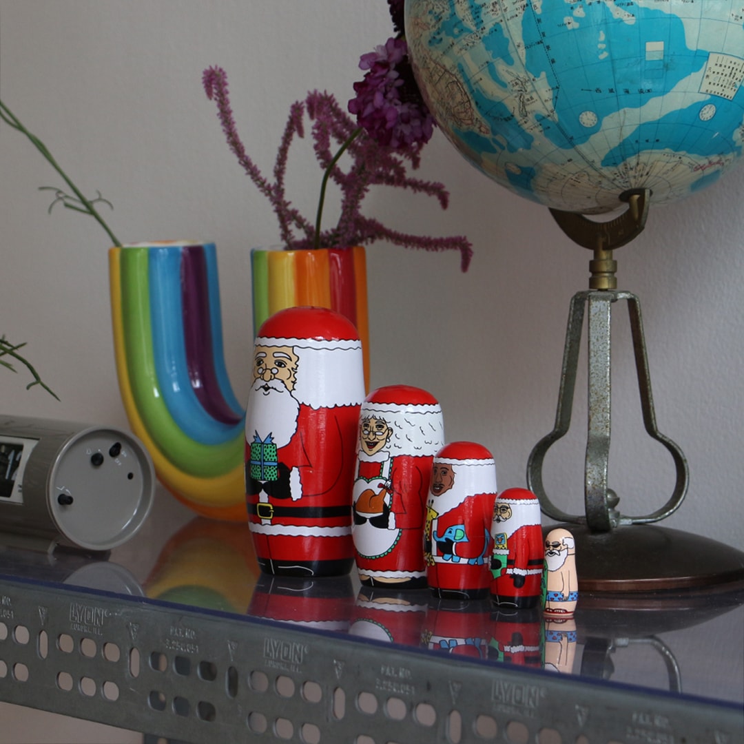 ワールドメリークリスマス | サンタのマトリョーシカ | BRANDS,MIDORI