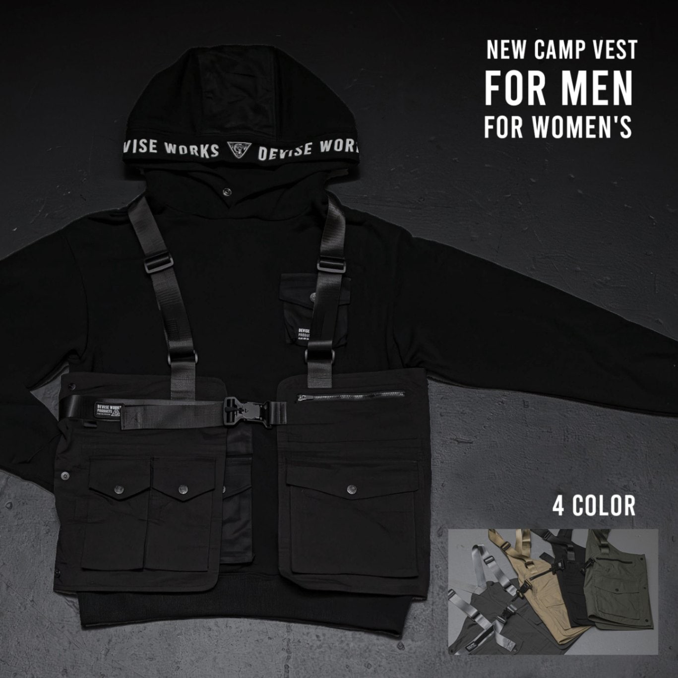 アパレル | DEVISE WORKS | キャンプ用品