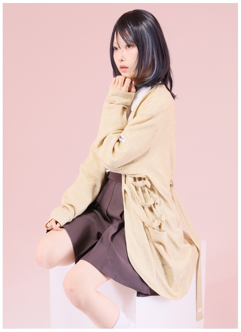 tamayaさんコラボ tamayaのニットロングカーディガン ｜ Favorite