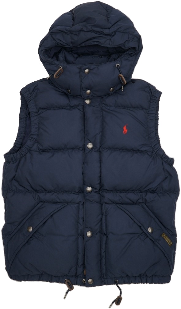 委託販売品】(ラルフローレン) Ralph Lauren ダウンベスト 取り外し