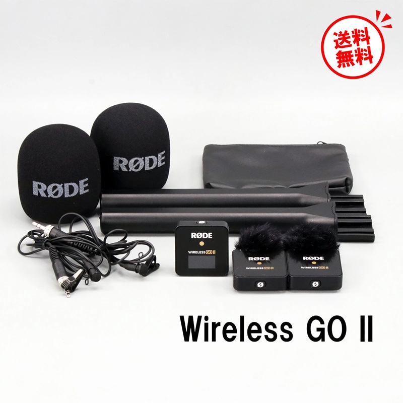 RODE Wireless GO II ワイヤレスマイクシステム Amazon.com: RØDE