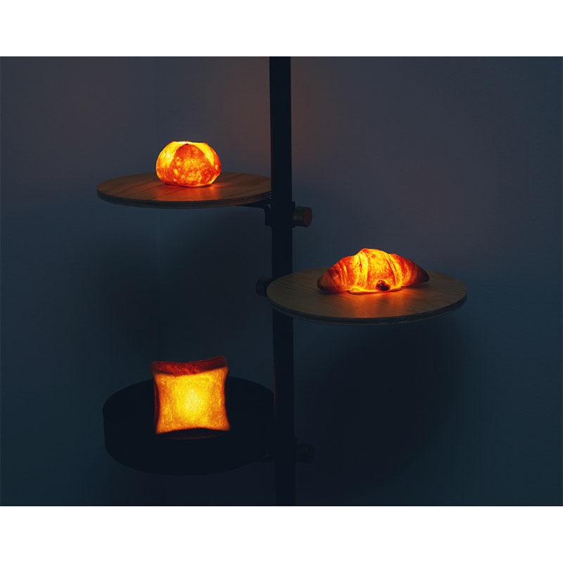 パンプシェード PAMPSHADE by Yukiko Morita クロワッサン Bread Lamp