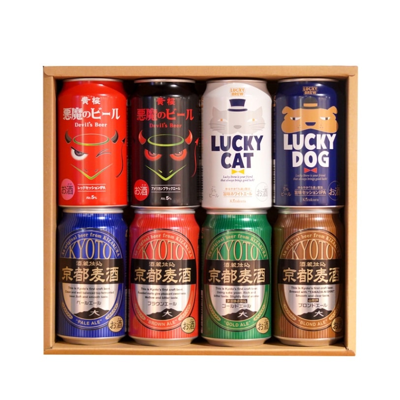 黄桜 クラフトビール8種8缶 よりどりセット （350ml×8缶） 【商品番号