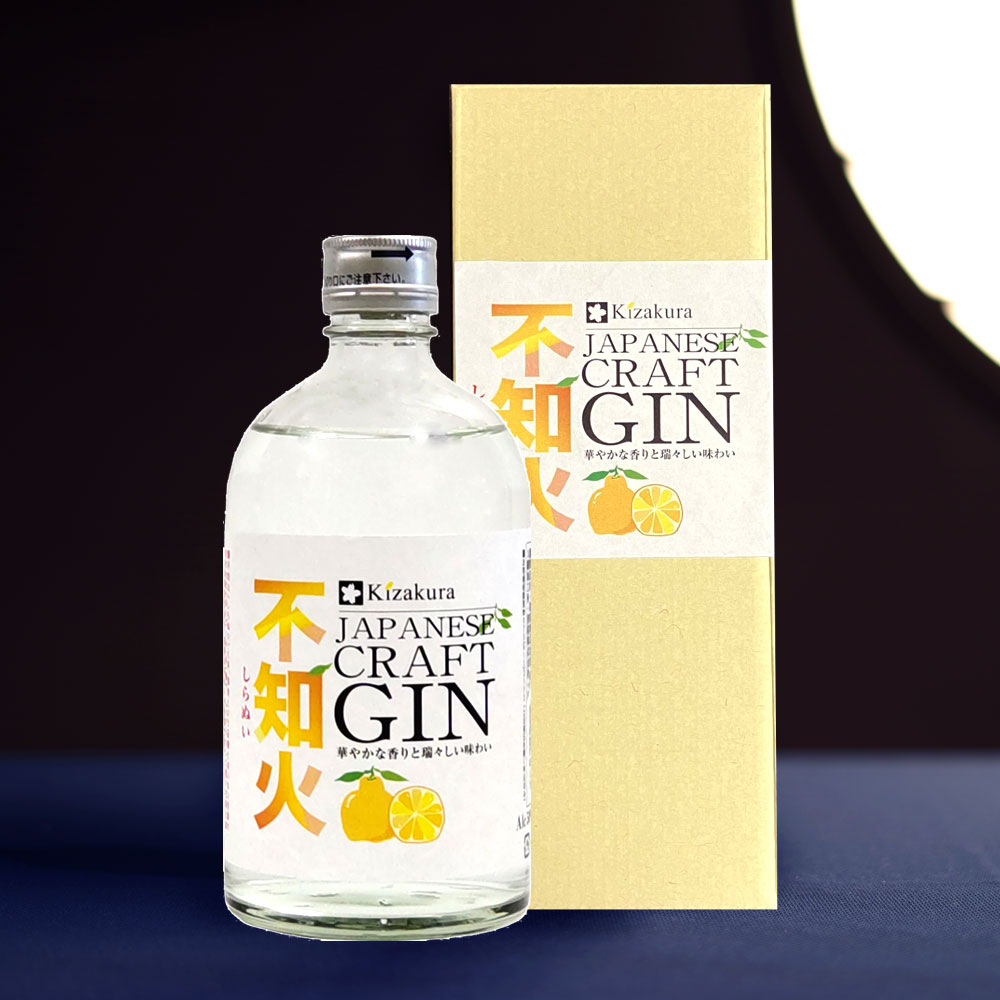 TWSC2025金賞受賞】黄桜 不知火ジン 500ml 箱入り 【商品番号：7055