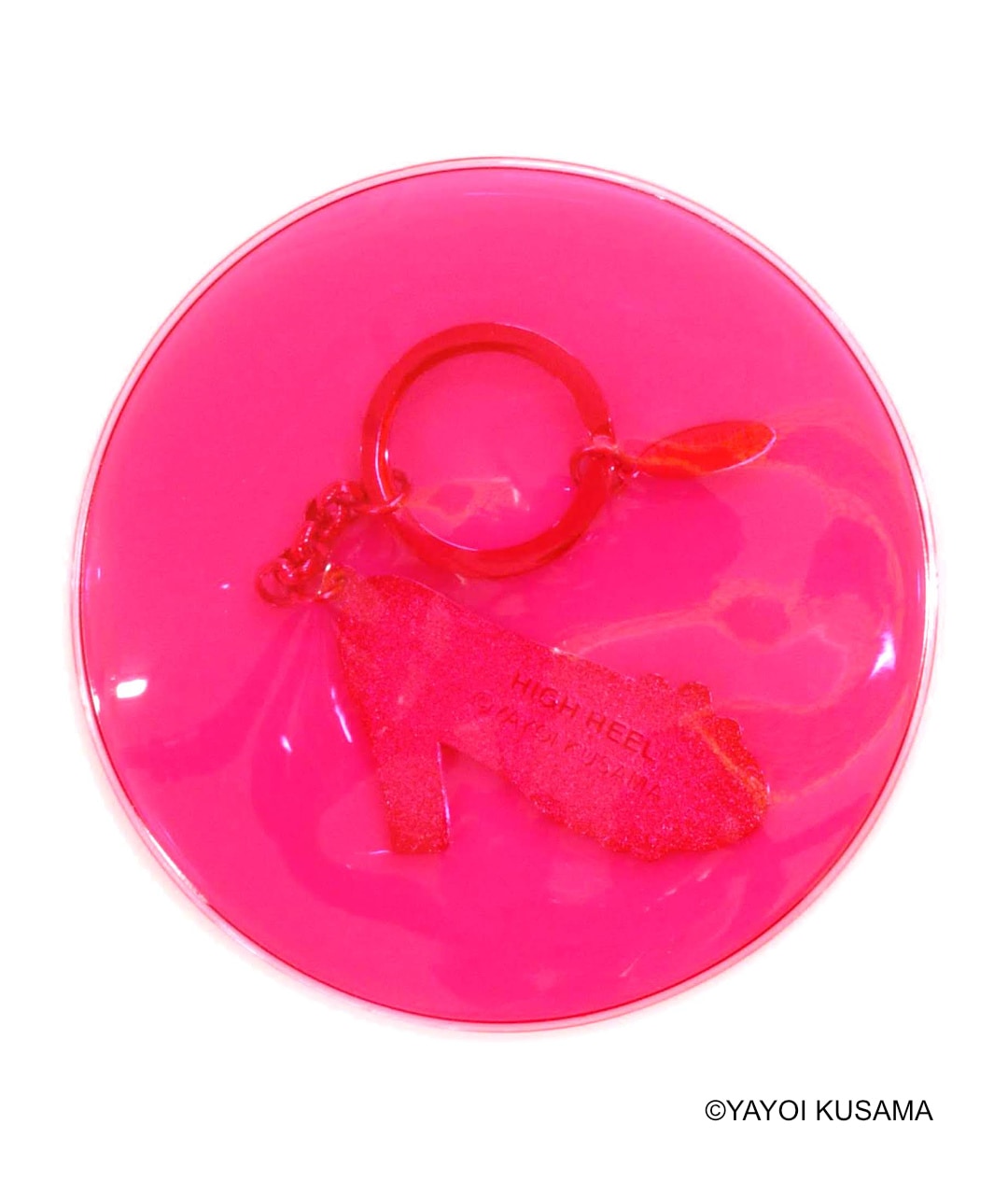 草間彌生 キーリング [ハイヒール]｜ラムフロム - アートグッズ