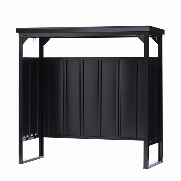 自転車収納庫 高さ183cm サイクルダシーレ183 ブラック (CD-1818(BK