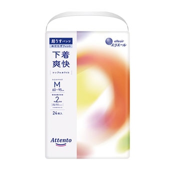 大人用おむつ アテント 4パック入り Mサイズ／Lサイズ エリエール