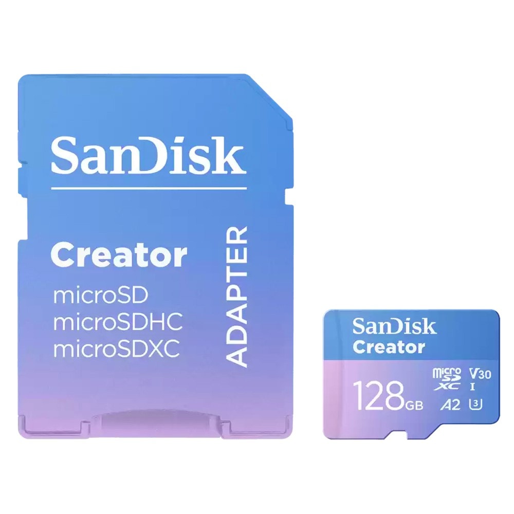 マイクロSDカード 128GB microSDXC SanDisk サンディスク Creator