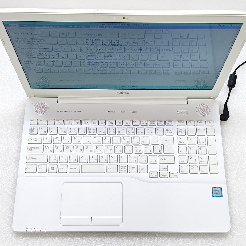 ジャンク品 富士通 LIFEBOOK AH45/X FMVA45XW ジャンクPC ジャンク