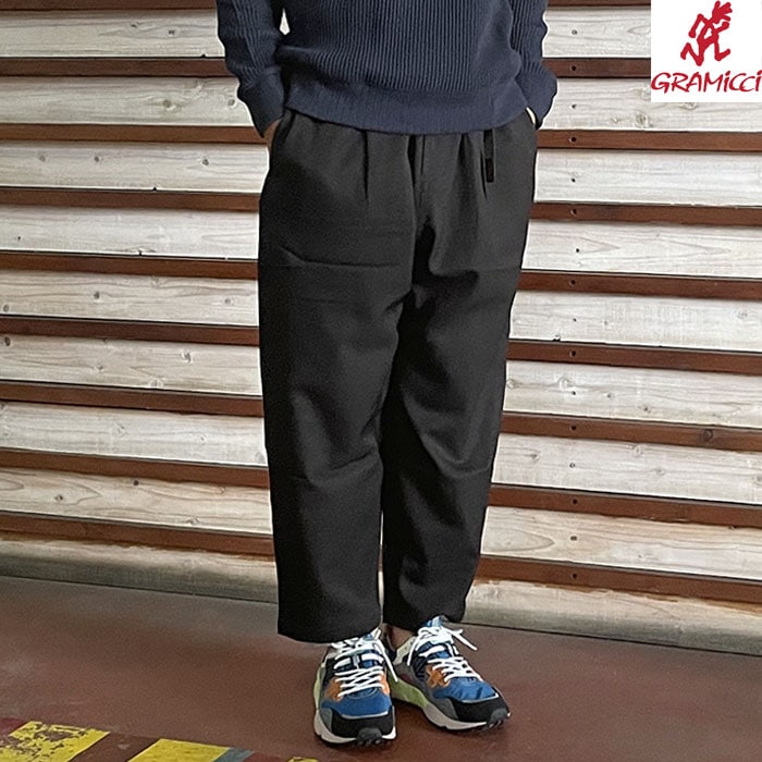 Gramicci グラミチ GMP5-FJP003 WOOL LIKE WIDE TAPERED PANT ウール