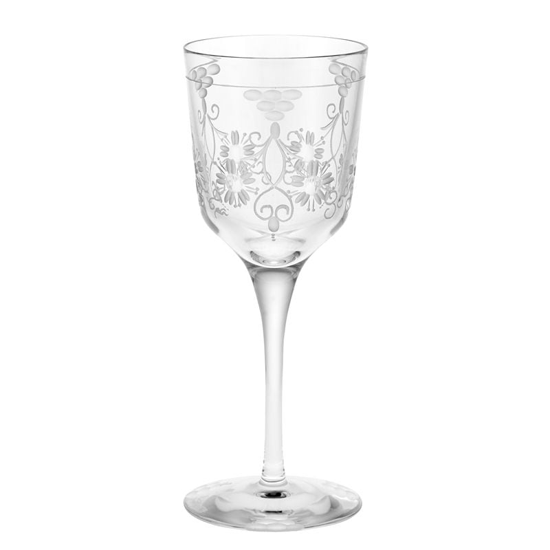 マイセンクリスタル クリサンテーム ワイングラス ANT/37554