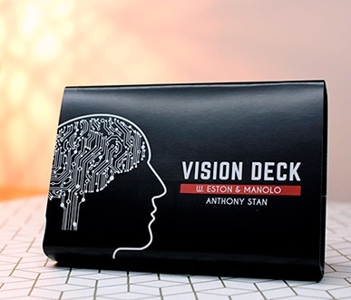 Vision Deck - RED (ビジョンデック：赤裏) by W.Eston, Manolo