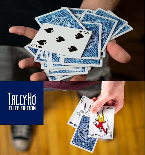 青バック】 Bicycle Elite Edition Playing Cards （バイシクル