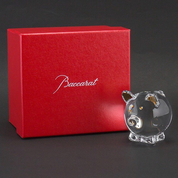 バカラ Baccarat 置物 オーナメント 干支 オブジェ 亥 （豚） ZODIAQUE