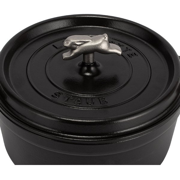 ストウブ 鍋 Staub ピコ・ココット ラウンド 24cm 両手鍋 + アニマル