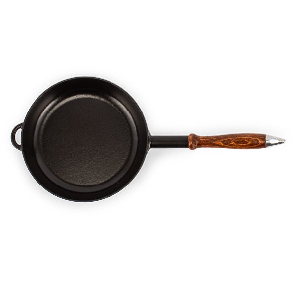 ストウブ 鍋 Staub ウッドハンドル フライパン 24cm ホーロー キッチン