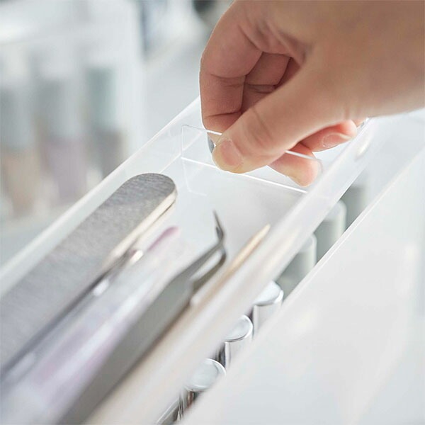 ネイル収納ケース タワー 山崎実業 tower ホワイト ブラック 8062 8063