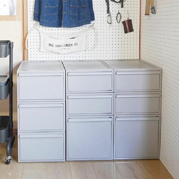 ライクイット like-it 収納ケース クローゼットシステム 引出し S 4個