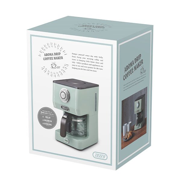 Toffy アロマドリップコーヒーメーカー コーヒーメーカー ドリップ