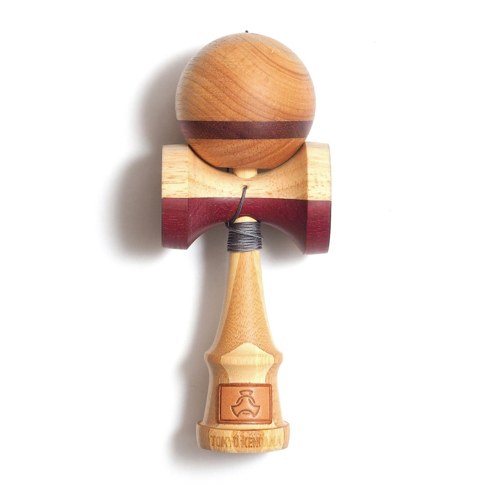 TOKYO KENDAMA 育てるけん玉 寄木モデル ホルダー付き 知育玩具 日本製