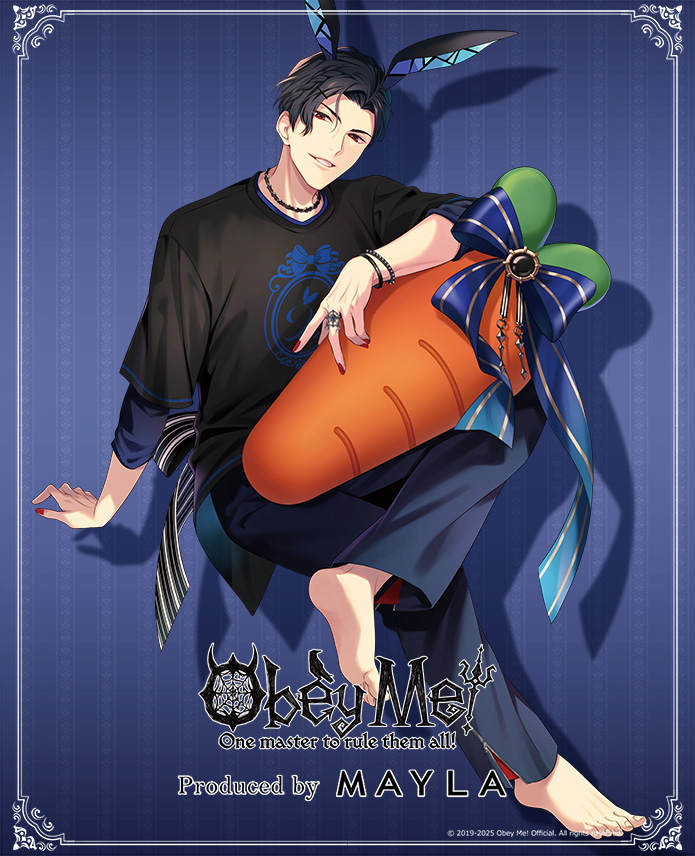 Obey Me!】MAYLA マイラ オベイミー! アイコニック リボンT Lucifer