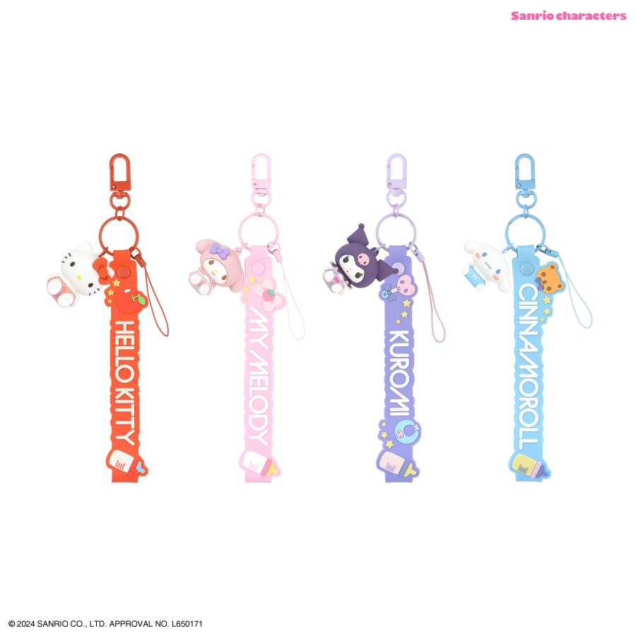 サンリオキャラクターズ 3Dマスコット 付き ハンドストラップ | さ行