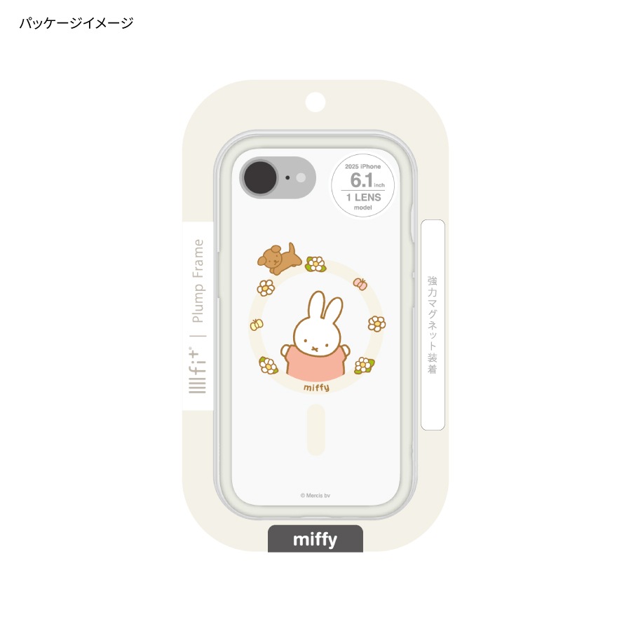 ミッフィー IIIIfit プランプフレーム iPhone16e 対応 ケース | 新着