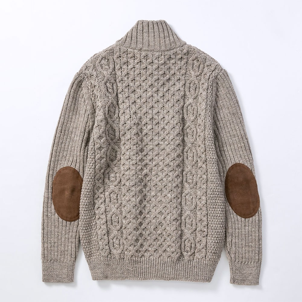 英国製 フィッシャーマンズ カーディガン ニット セーター[JM COOPER