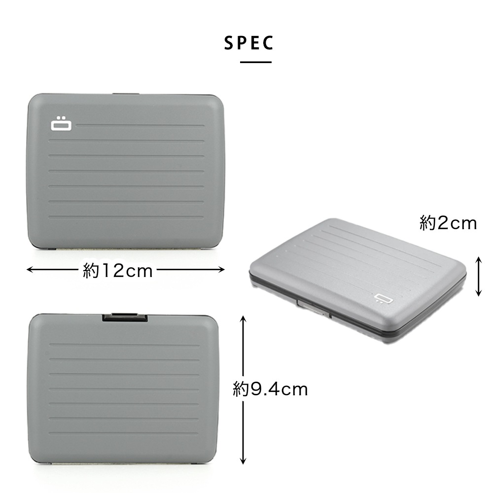 正規日本代理店 [名入れ無料]【OGON/オゴン】フランス製 アルミカード