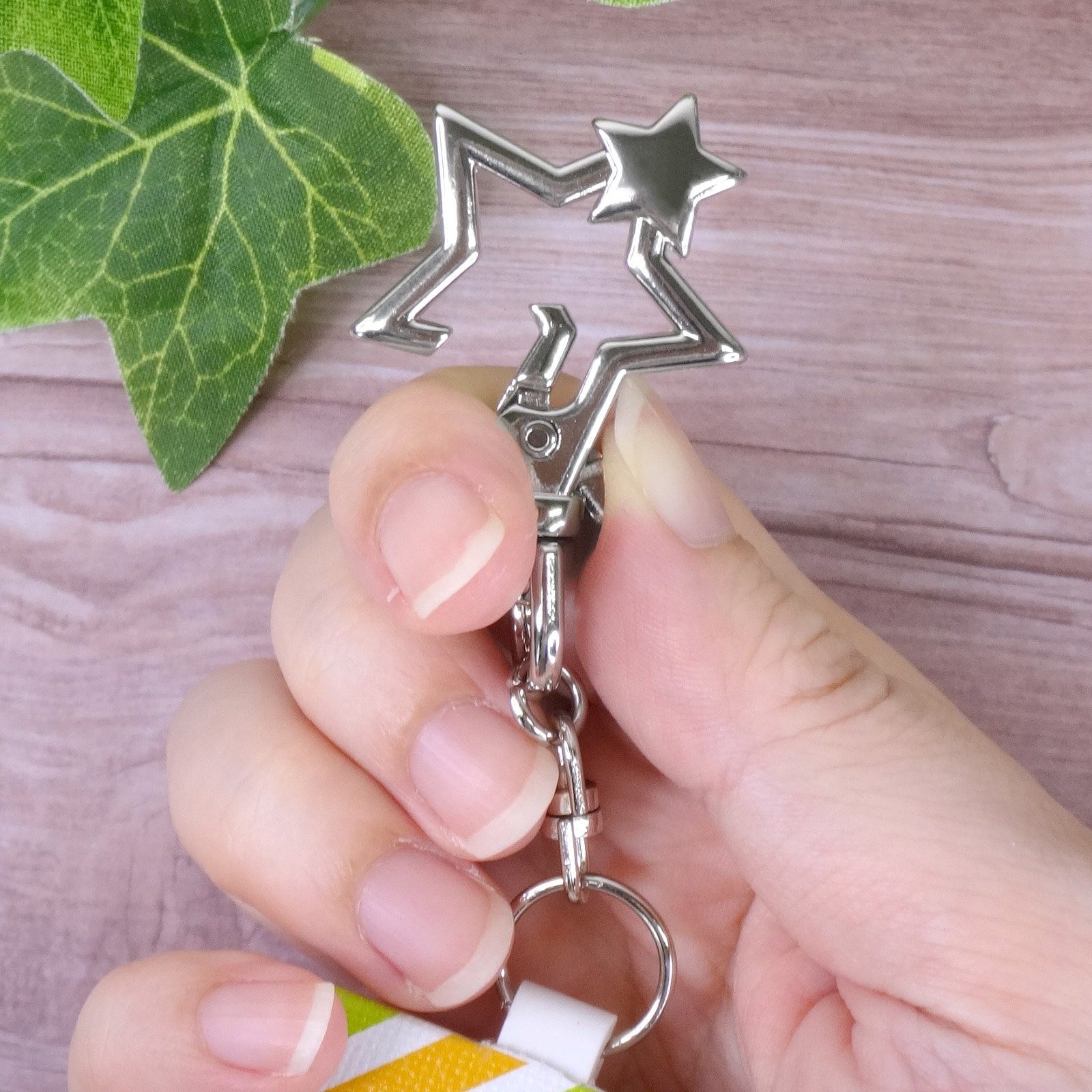 チャームフック ほし型 （大） シルバー｜パーツ材料の通販 大王製作所