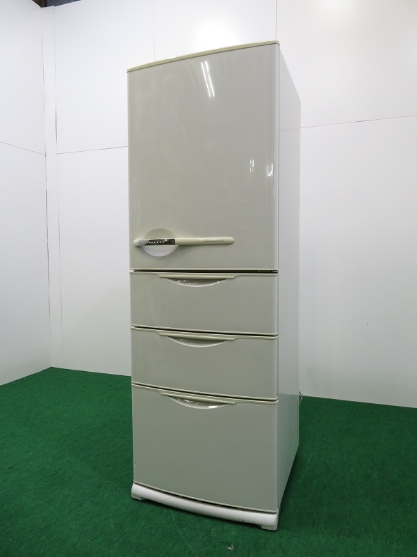 中古 家電・リサイクル SANYO 2004年製 357L 4段ドア 冷蔵庫 SR-361G(W