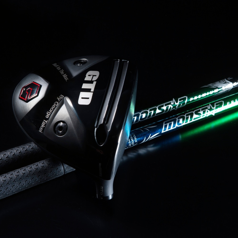 GTDブラックアイスThe MAX × モンスター ドライバー 「方向性おばけ