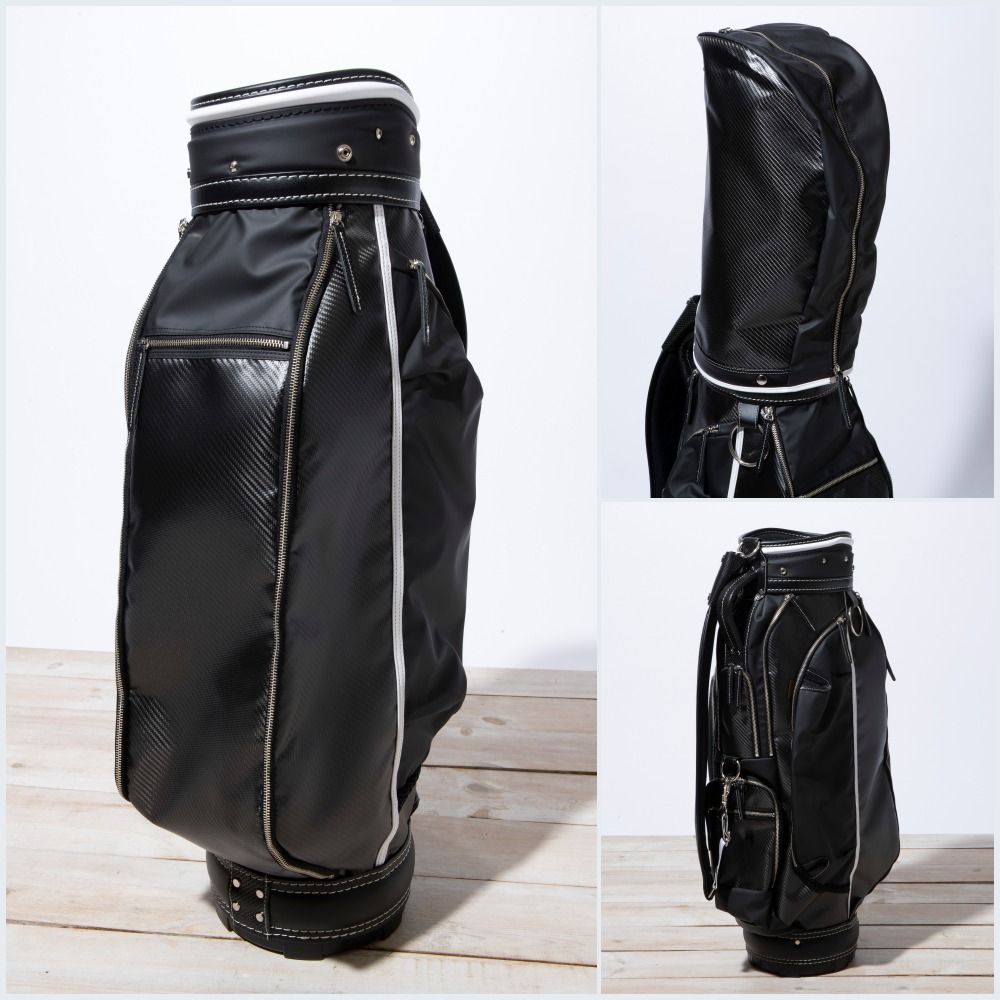考英舎 カーボン素材使用 軽量キャディバッグ【あのシャフトと同じ素材！】