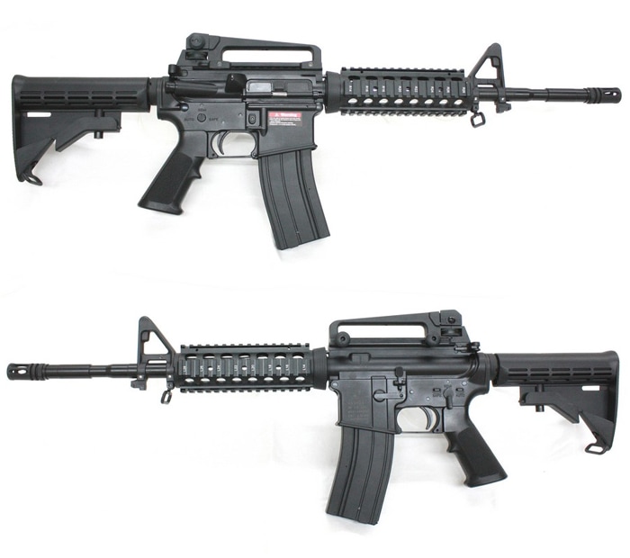 S&T M4A1 RIS ガスブローバック スポーツライン BK | ガスガン本体,M4