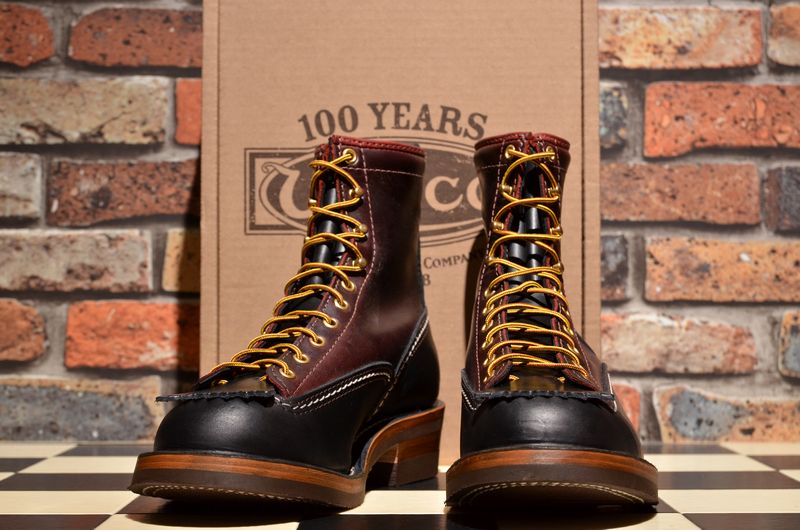 Wesco ウエスコ ジョブマスター 8.5E ブラック タイ×バーガンディー 8