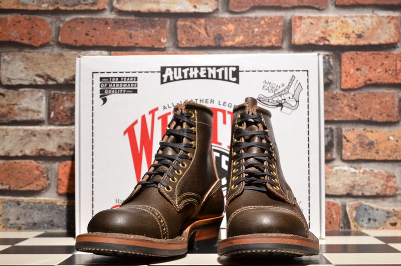 ホワイツ バウンティーハンター 7.0E ワックスドフレッシュ オリーブ