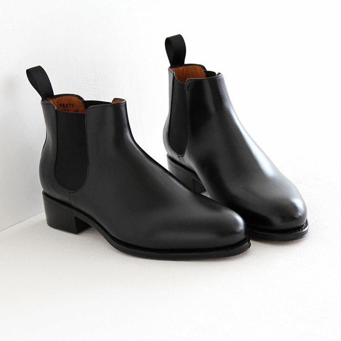 Jalan Sriwijaya ジャランスリウァヤ サイドゴアブーツ 98677 LEATHER