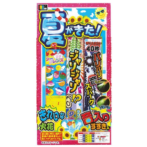 夏がきた！ No2 | 台紙タイプ | eはなびやさん│圧倒的な品揃え！単品