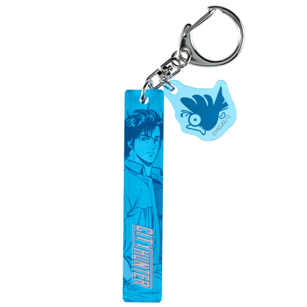 シティーハンター/ミニチャーム付きアクリルキーホルダー リョウ｜墓場