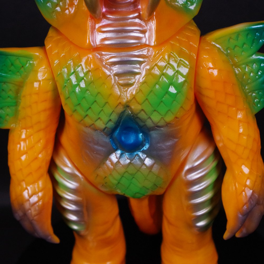 ソフビ/ブルマァク BULLMARK/流星人間ゾーン/ ガンダーギラス/イエロー