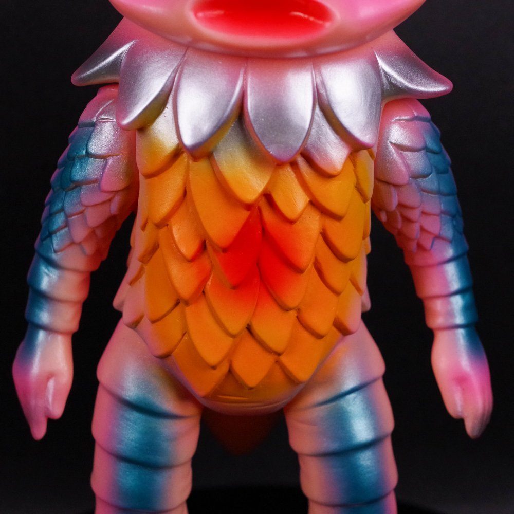 ソフビ/ブルマァク BULLMARK/ウルトラマンレオ/ギロ星獣/ピンク｜墓場